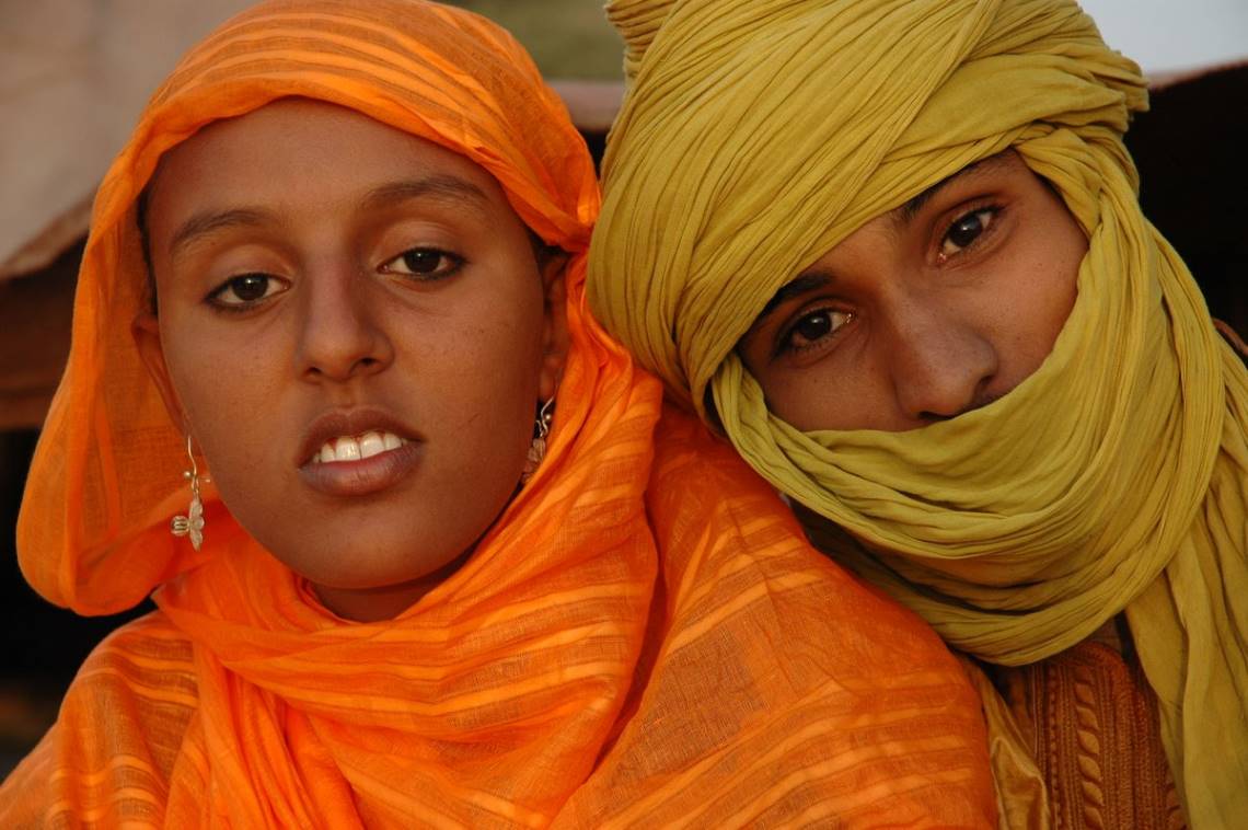les habitants du sahara