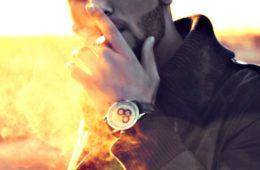 homme qui fume