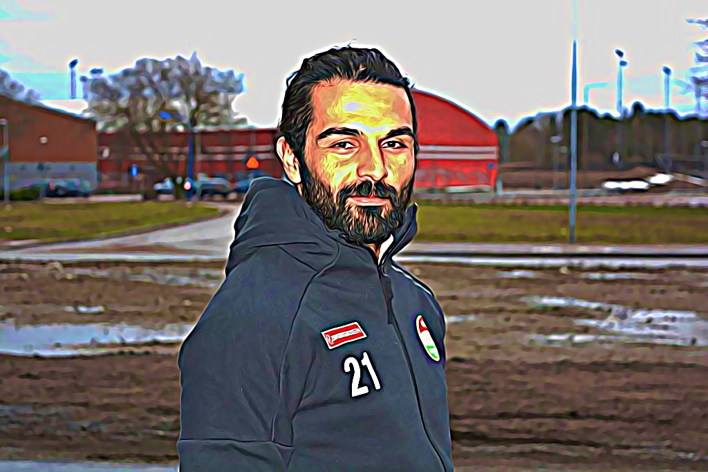 Peshraw Azizi est un migrant Kurde arrivé en Suède en 2000, et devenu capitaine du Dalkurd FF, un club de football local, récemment monté en première division.