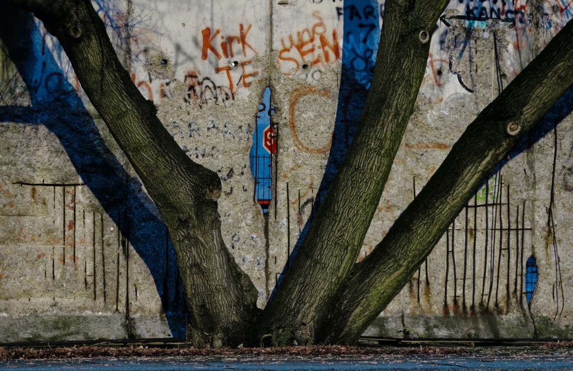 Le mur de Berlin