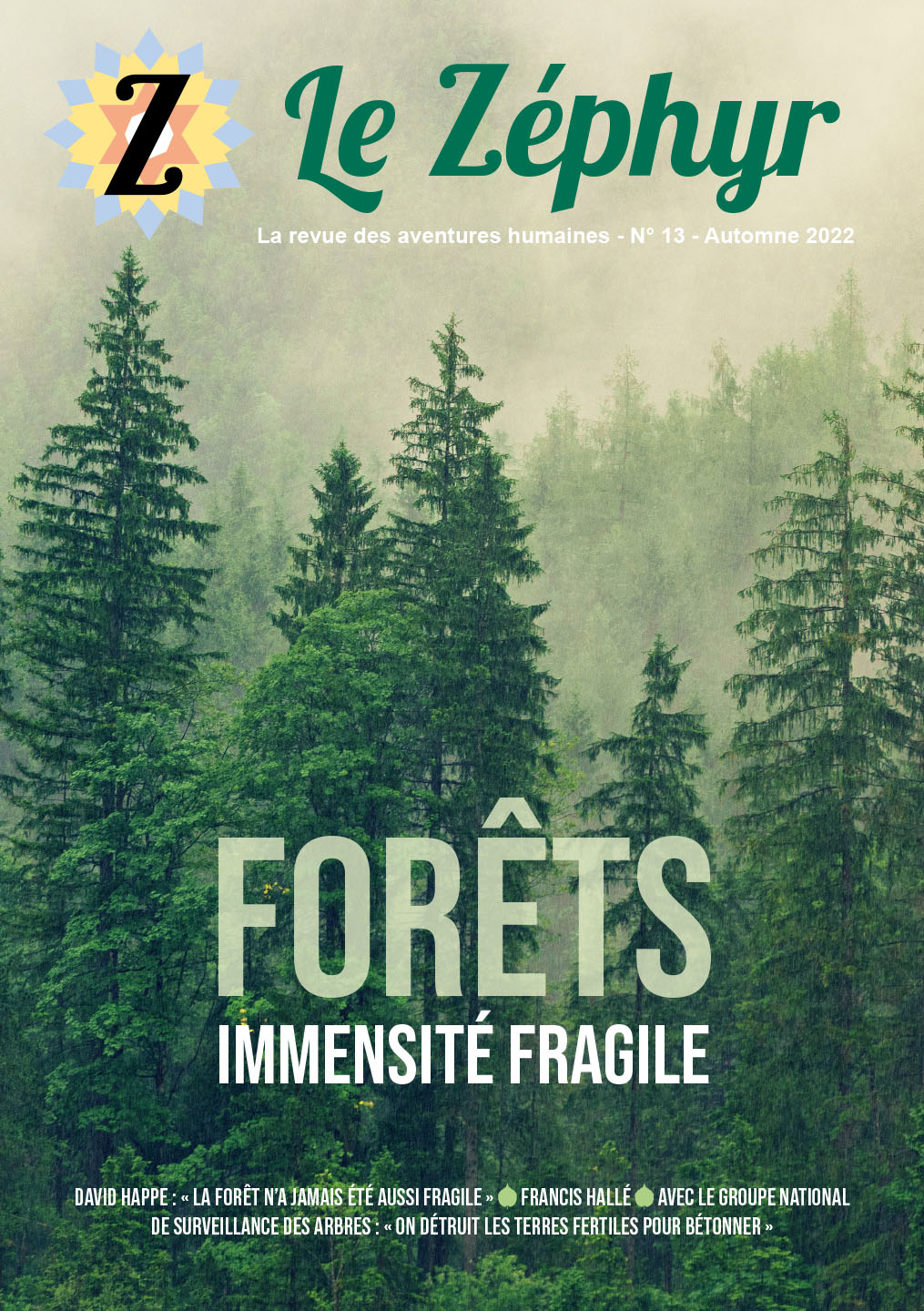 Le Zéphyr n°13 - Forêts, immensité fragile (version papier)