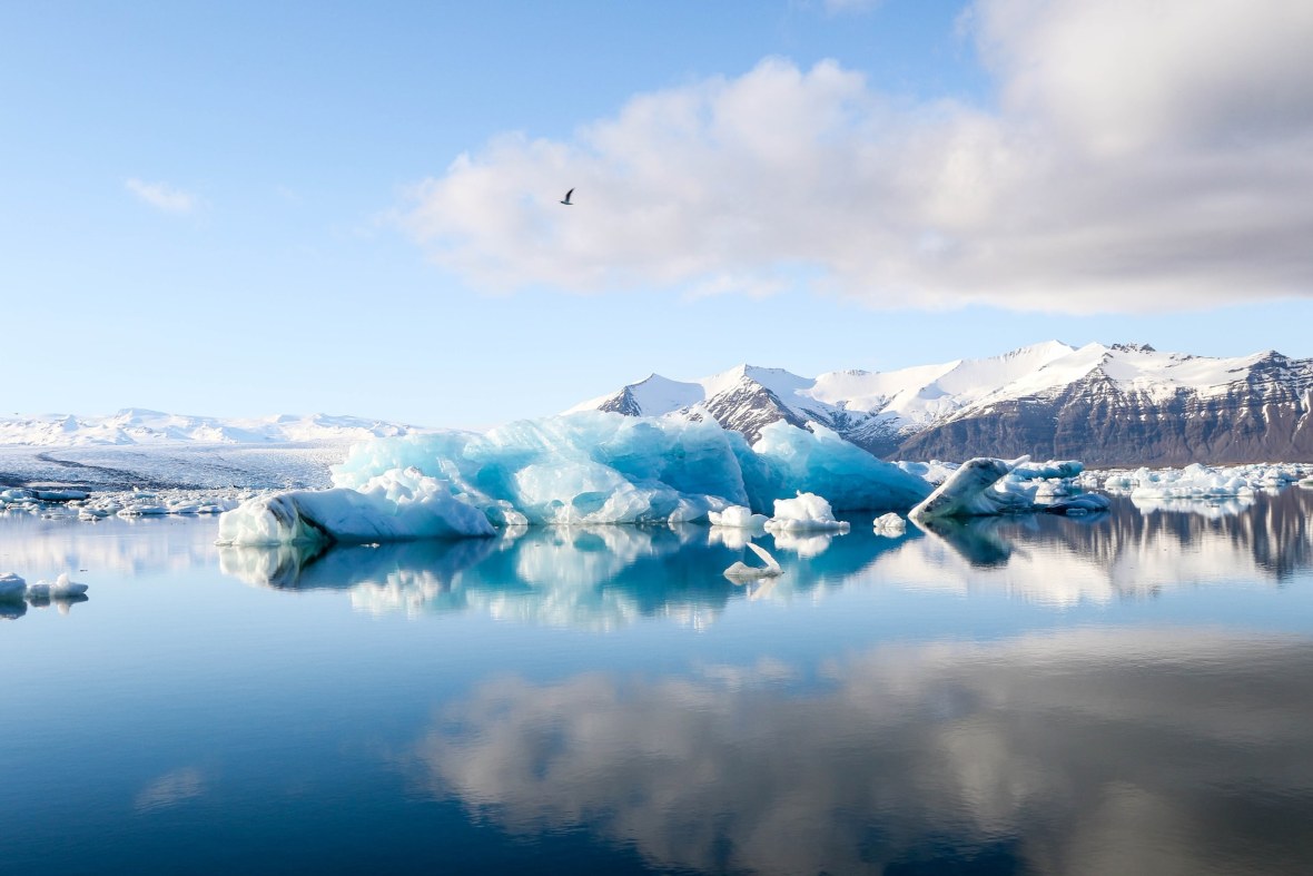 glacier islande